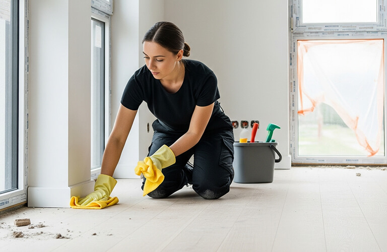 Interior home renovation in progress